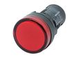 Alpinetech L22 Red 22mm Ac Led Pilot Panel Indicator Light 120v 