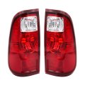 Tail Light Assembly For F250 2008-2016 Driver And Passenger Side Brake Lamps Red Clear Lens Replacement Bc3z13404a Bc3z13405a 