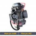 Svkzgfz Carburetor Throttle Cable For Arctic Cat 400 1998-2001 454 1998 Bearcat 1996 2x4 4x4 Atv Quad Carb 0470-352