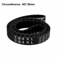 Uxcell 184xl Rubber Timing Belt Synchronous Closed Loop Pulleys 10mm Width