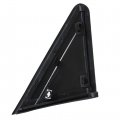 Wflnhb Black Left Exterior View Mirror Triangle Trim 1an69rxfaa 1an69rxfab Replacement For 2008-2016 Town Country 2008-2017