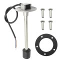 240-33 Ohms 8 200mm Fuel Level Sending Unit Boat Tank Stainless Steel Gas Sender 5 Hole For Marine Truck Car Water Gauge Sensor 