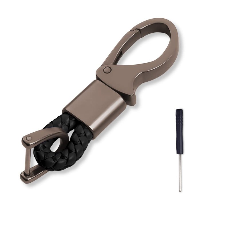 Blau Grun Car Key Fobchains With Screwdriver Zinc Alloy Holder Key Chain D-ring Sturdy Metal For Men Women