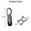 Blau Grun Car Key Fobchains With Screwdriver Zinc Alloy Holder Key Chain D-ring Sturdy Metal For Men Women