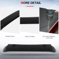 Rear Roof Spoiler For Honda Fit 2009 2013 Matte Black Abs Plastic Window Wing Aerodynamic Racing Style Sporty Body Kit