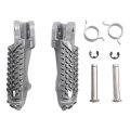 Tcmt Driver Passenger Footpegs Pegs Bracket Fit For Kawasaki Zx10r 2021-2025 Silver Sand Black 