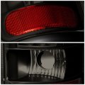 Auto Dynasty Pair Of Black Housing Smoke Lens Led Brake Tail Lights Lamps Compatible With Dodge Ram 1500 2500 3500 94-02