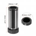 Uxcell Bushing Reducing Sleeve Holder Cnc Lathe Tool 40cr Steel Parts Milling Socket Adapter Fixture D32-m12 32x8mm