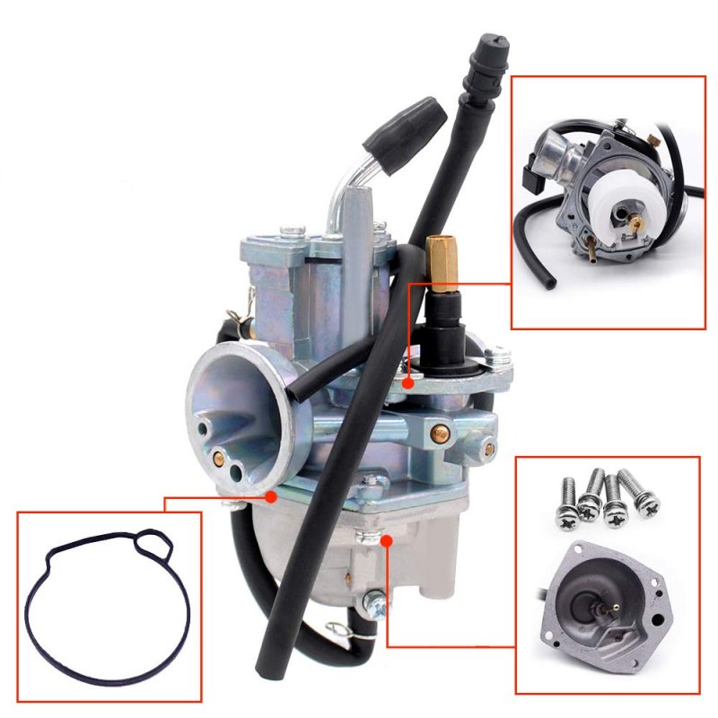 Pucky Carburetor For Polaris Scrambler 90 2001-2003 Predator 2004-2007 Sportsman 2001-2006 90cc Atv