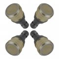 Caltric 4 Front Suspension Lower And Upper Ball Joint Compatible With Polaris Ranger Xp 1000 2017-2018