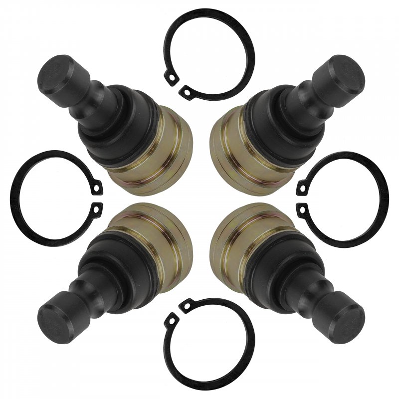 Caltric 4 Front Suspension Lower And Upper Ball Joint For Polaris Ranger Xp 1000 2017-2018