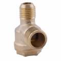 1pcs 2 Way Brass Air Compressor Check Valve 16x14mm Male Threaded Pneumatic Accessory Aicosineg