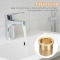 Faucet Nut Fixed Base Id 18 X H 1 42 Copper Fixing Tap Fastener Assembly For Kitchen And Bathroom