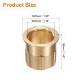 Faucet Nut Fixed Base Id 18 X H 1 42 Copper Fixing Tap Fastener Assembly For Kitchen And Bathroom