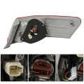 Driver Side Tail Light Brake Replacement For Toyota Camry 2010 2011 Rear Lamp 8156006340 To2804106 Red Clear Halogen Assembly