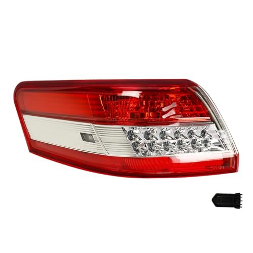 Driver Side Tail Light Brake Replacement For Toyota Camry 2010 2011 Rear Lamp 8156006340 To2804106 Red Clear Halogen Assembly
