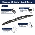 X Autohaux Rear Windshield Wiper Blade Arm Set For Hyundai Veracruz 2007-2013 Ix55 2008-2013