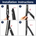 X Autohaux Rear Windshield Wiper Blade Arm Set For Hyundai Veracruz 2007-2013 Ix55 2008-2013