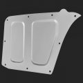 Kuafu A C And Heater Delete Panel Compatible With 1967-1972 Chevy Chevrolet Gmc Pickups Blazers Jimmy K5 Steel