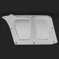 Kuafu A C And Heater Delete Panel Compatible With 1967-1972 Chevy Chevrolet Gmc Pickups Blazers Jimmy K5 Steel