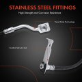 A-premium Rear Driver Outer Brake Hydraulic Hose Compatible With Select Chevy And Gmc Models Silverado 1500 Sierra 2004-2005