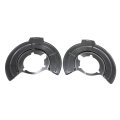 2pcs Front Disc Brake Splash Shields Left And Right Side Black For Jeep Wrangler 2007-2017 68043287ab 68043286ab