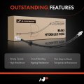 A-premium Rear Driver Or Passenger Brake Hydraulic Hose Compatible With Ford Models Transit Connect 2010 2011 2012 2013 Replace