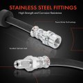 A-premium Rear Driver Or Passenger Brake Hydraulic Hose Compatible With Ford Models Transit Connect 2010 2011 2012 2013 Replace