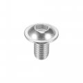 Uxcell Flanged Button Head Socket Cap Screws M8x12mm Hex Drive 304 Stainless Steel Fasteners Bolts Fully Threaded Machine Screw