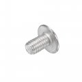 Uxcell Flanged Button Head Socket Cap Screws M8x12mm Hex Drive 304 Stainless Steel Fasteners Bolts Fully Threaded Machine Screw