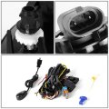 Auto Dynasty Smoked Lens Bumper Driving Fog Light Lamp Switch Compatible With 05-12 Tacoma 08-16 Sequoia 07-14 Tundra 04-07