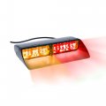 16 Led Emergency Dash Light Dual Rapid Switch Windshield Warning Hazard Safety 17 Flashing Strobe Modes Car Truck Vehicle Law 