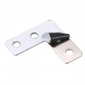 Uxcell Flat Plate L Shape 40mmx40mm Stainless Steel 304 Angle Corner Brace Repair Brackets Pack Of 8