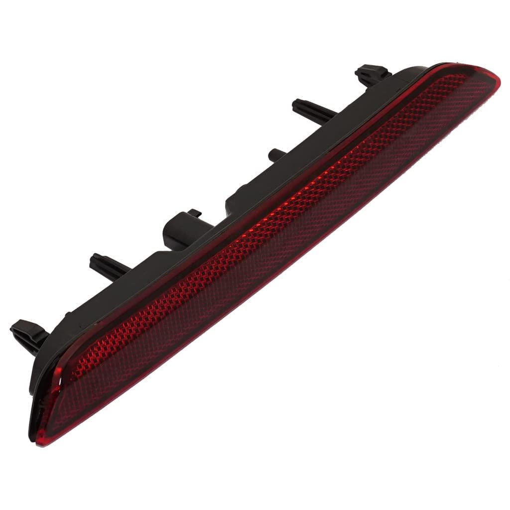 Rear Bumper Reflector Driver Side Ford Explorer 2020 2021 2022 Replacement For Fo1184121 And Lb5z13a565b Red Polycarbonate Lens