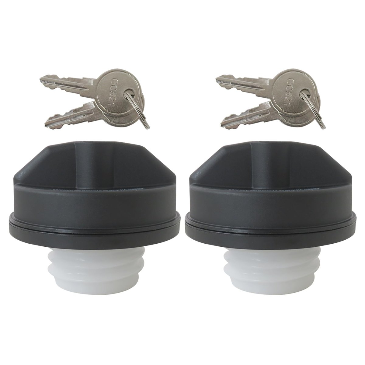 2026 Upgraded 2 Pcs Locking Gas Cap Lock Fuel Replace 12495845 Compatible With Lexus 2001-2005 Gs430 By Vicue
