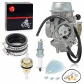 Carburetor Intake Manifold Spark Plug For Bombardier Can-am Ds650 Baja 2001 2002 2003 2004 2005 2006 2007 Carb