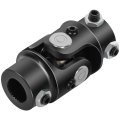 Universal Steering U Joint 3 4 In Dd X 30 Spline Steel Shaft Coupler Black Nickel Plated Automotive Coupling With 38 Degrees 