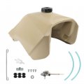 Wflnhb 11325-12345 Fuel Tank Replacement For Honda Fourtrax300 Trx300 2x4 Trx300fw 4x4 1993-2000 Beige Plastic