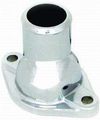 Water Neck Straight 1 5 In Id Hose O Ring Steel Chrome For Chevy V8 R9647 