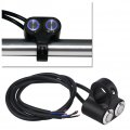 7 8inch 22mm Handlebar Switch Motorcycle Universal Motorbike On Off Gripes Brake Fog Headlight Handle Self-return Manual-return