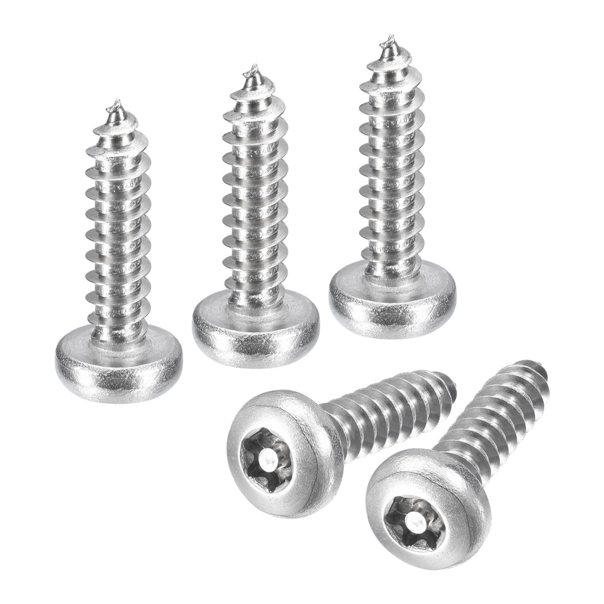 10 X 3 4 Torx Security Screws 10pcs Button Head Tamper Resistant Self Tapping 304 Stainless Steel Anti-theft
