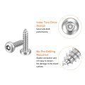 10 X 3 4 Torx Security Screws 10pcs Button Head Tamper Resistant Self Tapping 304 Stainless Steel Anti-theft