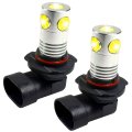 9005 Hb3 H10 Led Fog Light Bulbs 2 Pack 6500 K Cool White 12v 5 Smd Replacement Driving Lamps For Cars Trucks Motorcycles And 