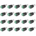 20pcs Cat5 To Coaxial Camera Cctv Bnc Female Jack Connector Screw Terminal Adapter 
