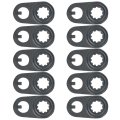 A C Compressor Gaskets For Chrysler Prowler 2001 2002 Metal Pack Of 10 Replacement Fjc4158