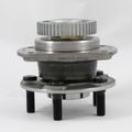 29512155 Rear Hub Assembly With Forged Flange And Precise Abs Signaling Induction Hardened Raceways For Vibration Free
