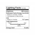 Ge Classic Led 60 Watt Replacement Daylight A19 General Purpose Bulbs 4 Pack