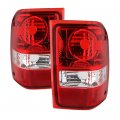 2001-2011 Ford Ranger Tail Lights Factory Style Rosso Red Housing Driver And Passenger Side 