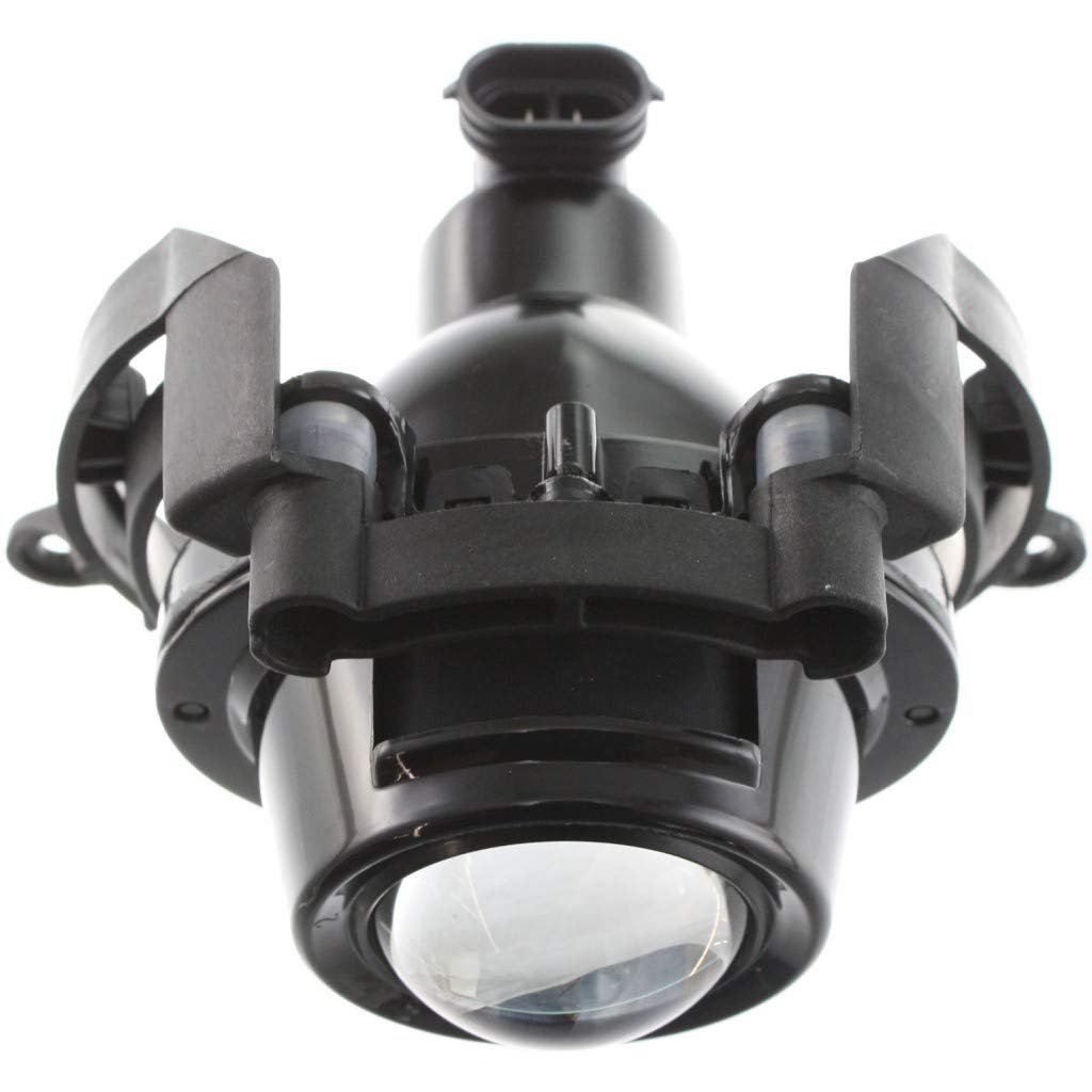 Fog Light Assembly Pair For Buick Allure 2010 Driver And Passenger Side Gm2590106 25829654 Halogen Round Front Lights