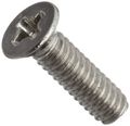 18-8 Stainless Steel Machine Screws 2-56 Unc Flat Head Phillips Drive 5 16 In Length Fully Threaded Plain Finish Pack Of 100 